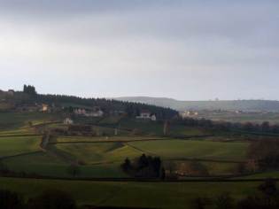 Vue sur le bourg du Rousset - Eliane NENANT