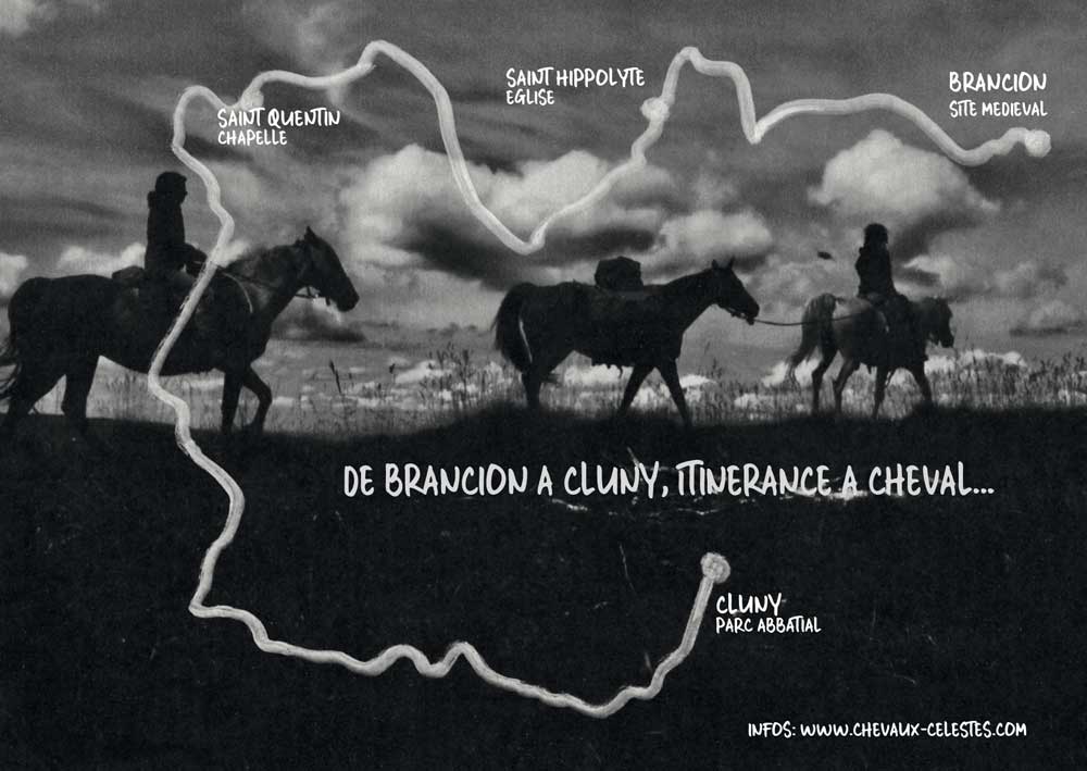 Flyer du spectacle ELZEAR LA CHEVAUCHÉE