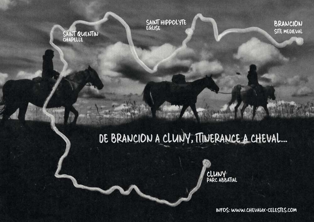 Flyer du spectacle ELZEAR LA CHEVAUCHÉE