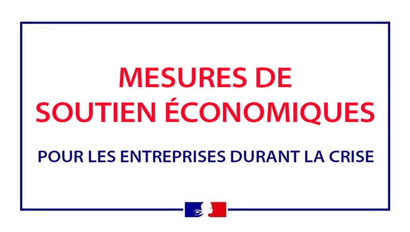 Bannière soutien économique pour les entreprises