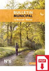 Bulletin Municipale Le Rousset-Marizy numéro 6