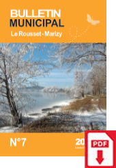 Bulletin Municipale Le Rousset-Marizy numéro 7