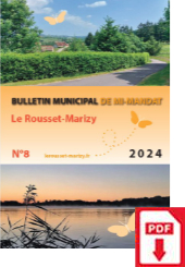 Bulletin Municipale Le Rousset-Marizy numéro 8