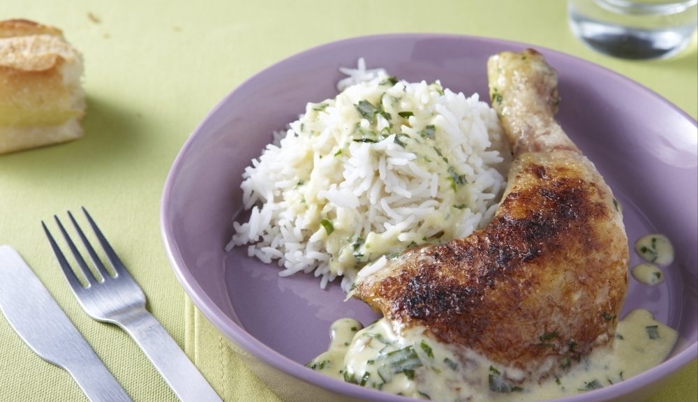 cuisse_poulet_creme_&_riz